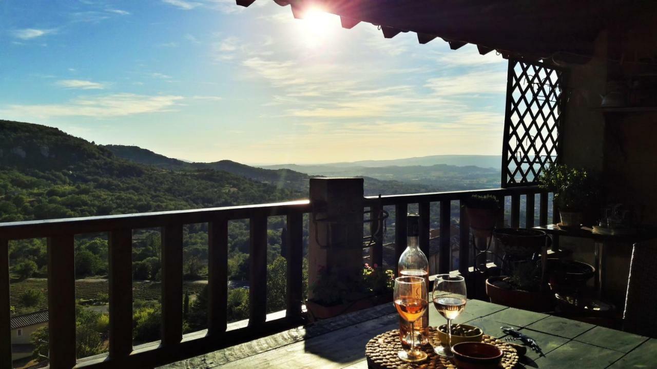 Appartamento Entre Terre Et Ciel. Saignon Esterno foto